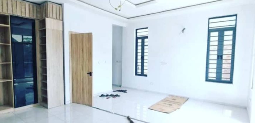 5 bedroom semi detached duplex at lekki conservation road, by chevron tol.